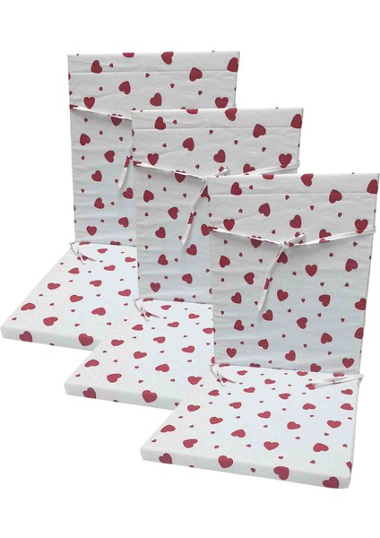 3'adet Sünger Dolgulu Arkalıklı Fermuarlı (40 x 87 x 3 cm Ebatlarında) Sandalye Minderi