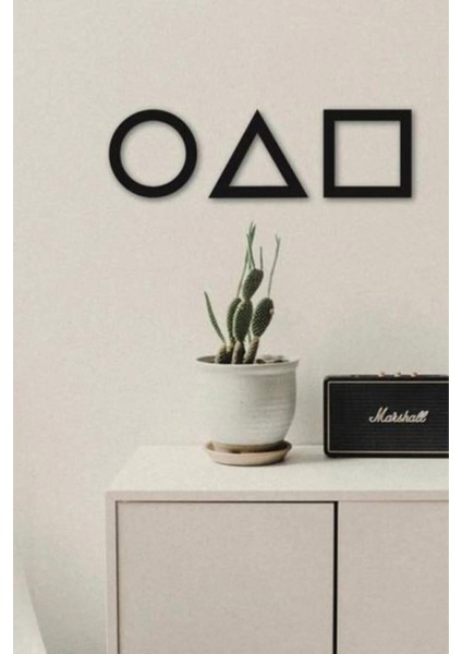 Modern Ahşap Duvar Dekoru, 45X15 Cm, Şık ve Estetik Tasarım