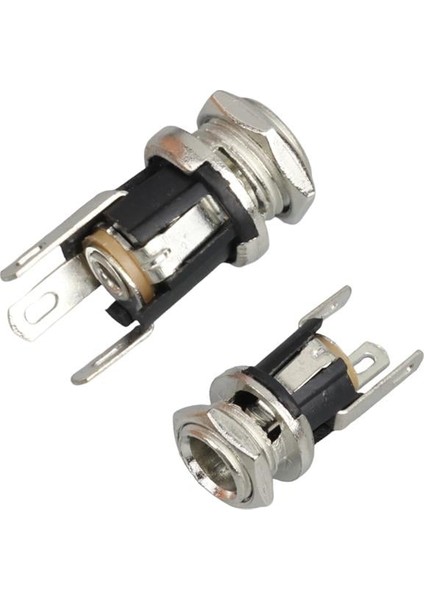 IC-258A Dc Jak Üstten Somunlu 2.1mm Somunlu Ø8mm