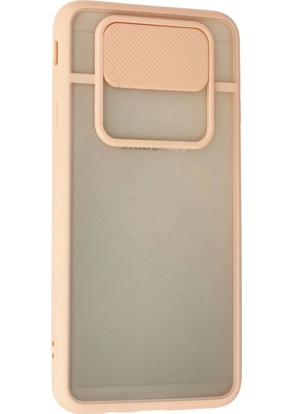 Samsung Galaxy J7 Prime Kılıf Palm Buzlu Kamera Sürgülü Silikon - Pembe modelleri