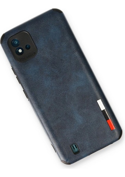 Realme C11 2021 Kılıf Loop Deri Silikon - Lacivert modelleri