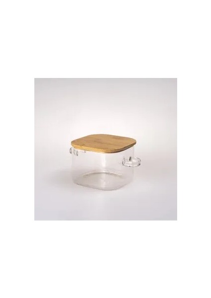 Cambu Bambu Kapaklı Borosilikat Cam Mini Tencere 700 ml fiyatları