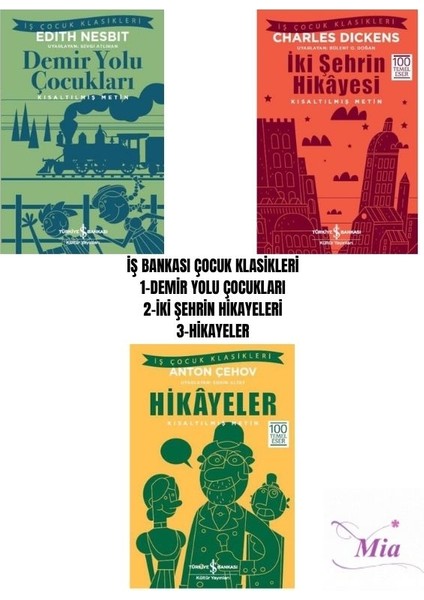 Iş Bankası Çocuk DEMİR YOLU ÇOCUKLARI KİTAP SETİ