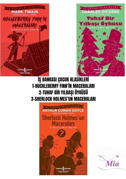 Iş Bankası Çocuk SHERLOCK HOLMES'UN MACERALARI KİTAP SETİ