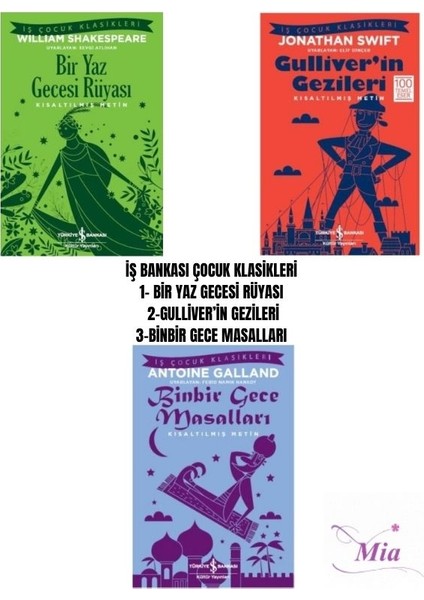 Iş Bankası Çocuk GULLIVER'İN GEZİLERİ KİTAP SETİ