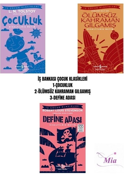 Iş Bankası Çocuk DEFİNE ADASI KİTAP SETİ