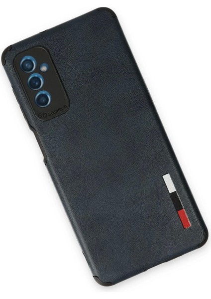 Samsung Galaxy M52 5g Kılıf Loop Deri Silikon - Lacivert modelleri