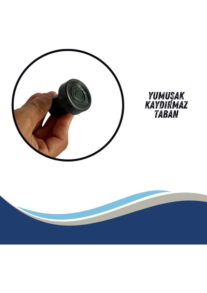 Baston Lastiği Yumuşak Kaymaz Taban Baston Asa Ucu Yüksek Kalite 4'lü Avantaj Paket Siyah Renk modelleri