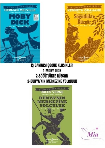 Iş Bankası Çocuk MOBY DICK KİTAP SETİ