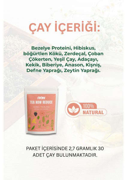 Tea Reduce Bitki Çayı – 30 Poşet fiyatları