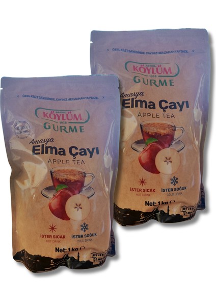 - Doğal Amasya Elma Çayı // 1000 gr - 2 Adet modelleri