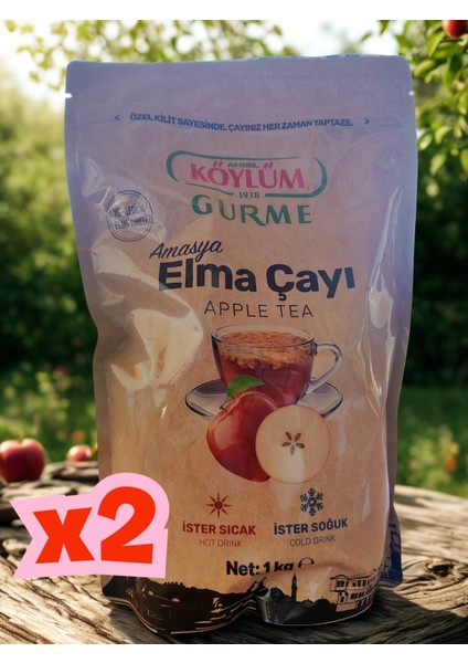 - Doğal Amasya Elma Çayı // 1000 gr - 2 Adet fırsatları