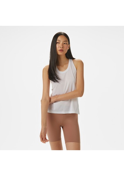 Launch Singlet Kadın Beyaz Koşu ATLET.100