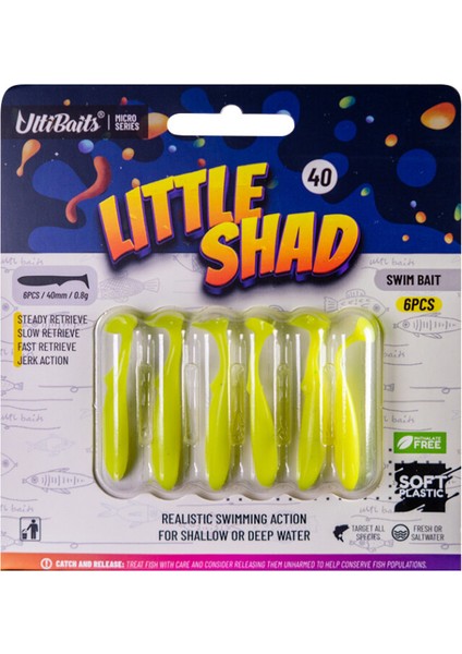 Little Shad 40 Silikon Balık fiyatları