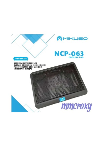 Cordoin 01 Tek Fanlı Laptop Soğutucu Cooling Pad Notebook Altlığı