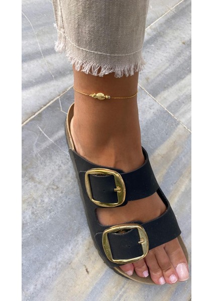 Balık Figürlü Minimal Gold Renkli Halhal modelleri