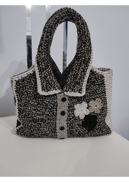 El Yapımı Orta Boy Gömlek Figürlü El ve Kol Çantası fiyatları