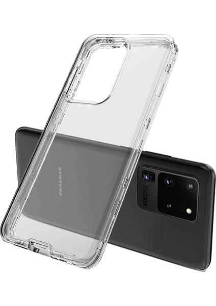 Samsung Galaxy S20 Kılıf Lüx Şeffaf Silikon