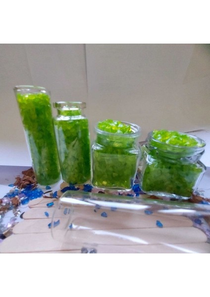 Yeşil Kırık Taş Benzeri Objeler 100GR, Doğal ve Dekoratif Kullanım Için Ideal modelleri