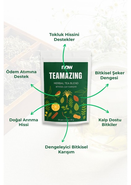 Teamazing Bitki Çayı 30 Poşet indirimleri