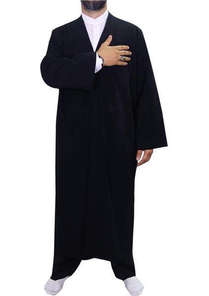 Şık Siyah Namaz Cübbesi, Rahat ve Zarif Tasarım modelleri