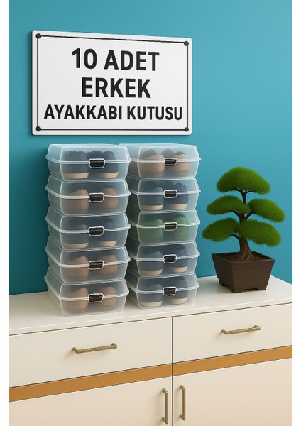 Erkek Ayakkabı Kutusu 10 Adet fiyatları