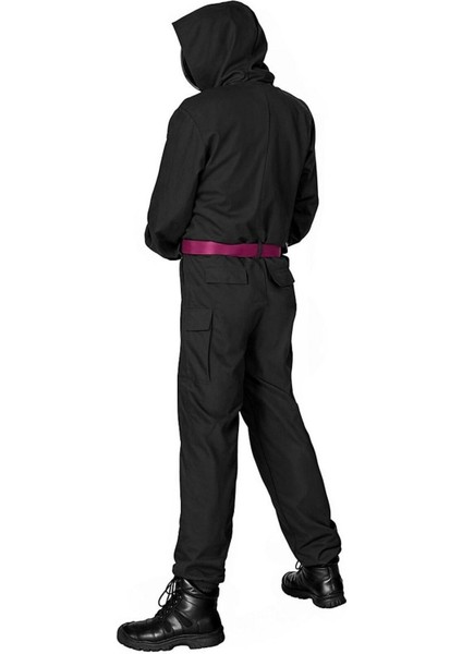 Yetişkinler Için Şık ve Rahat Siyah Temalı Kostüm, Eğlenceli ve Tarzlı Görünüm fiyatları