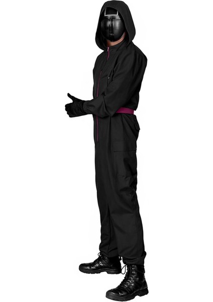 Yetişkinler Için Şık ve Rahat Siyah Temalı Kostüm, Eğlenceli ve Tarzlı Görünüm modelleri