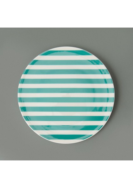 Yeşil 25 cm Metalik Servis Tabağı - Şık ve Kullanışlı Mutfak Gereci modelleri