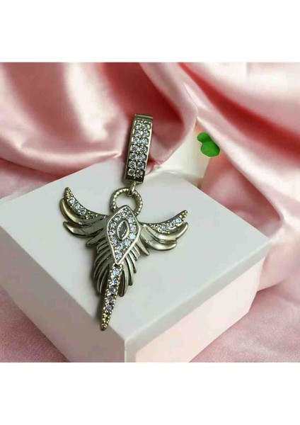 Zirkon Taşlı Anka Kuşu Detaylı Ajda Charm