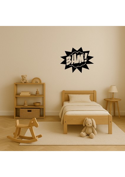 Modern Bam Yazılı Mdf Dekoratif Duvar Tablosu - TOA9257-2080 modelleri