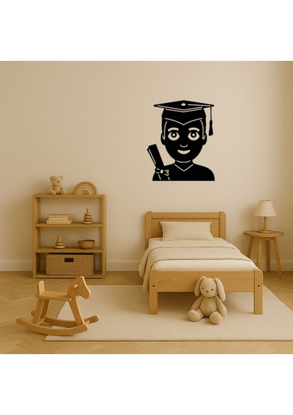 Öğrenci Erkek Emoji Dekoratif Tablo - TOA6011-2893 modelleri
