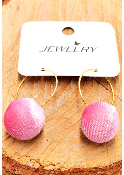 Renkli Figürlü Lüks Küpe