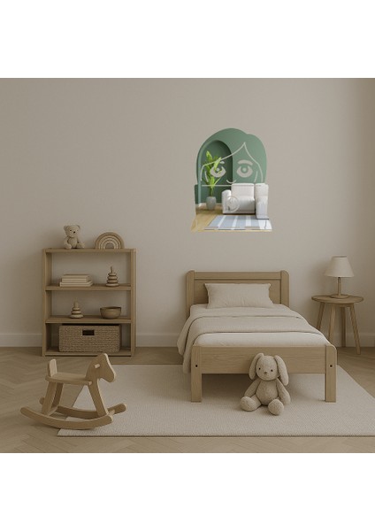 Teknoloji Aşığı Kadın Aynalı Tablo - TOA7445-1850 fırsatları