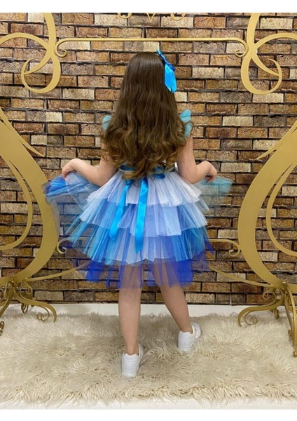 Mavi Şık Elbise, Rahat ve Şık Tasarım, Günlük Kullanım Için Ideal. fiyatları