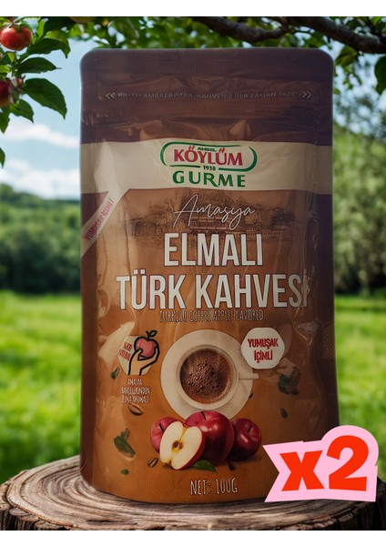 Amasya Elmalı Türk Kahvesi 100 gr / 2 Adet