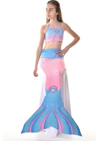 Kız Çocuk Deniz Kızı Mayo ve Kostüm, Pembe, Şık ve Renkli Yaz Giyim indirimleri