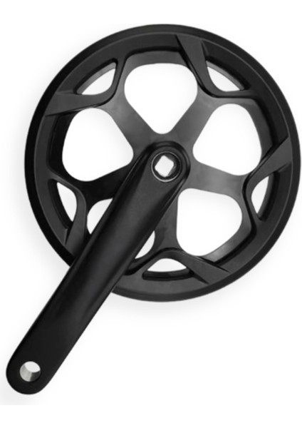 Aynakol 52T - 170 mm - Tekli Alüminyum - Çift Muhafazalı - Katlanır Bisiklet Uyumlu modelleri