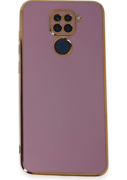 Xiaomi Redmi Note 9 Kılıf Volet Silikon - Mor