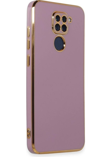 Xiaomi Redmi Note 9 Kılıf Volet Silikon - Mor fiyatları