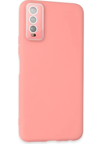 Vivo Y11S Kılıf Lansman Glass Kapak - Pembe fiyatları