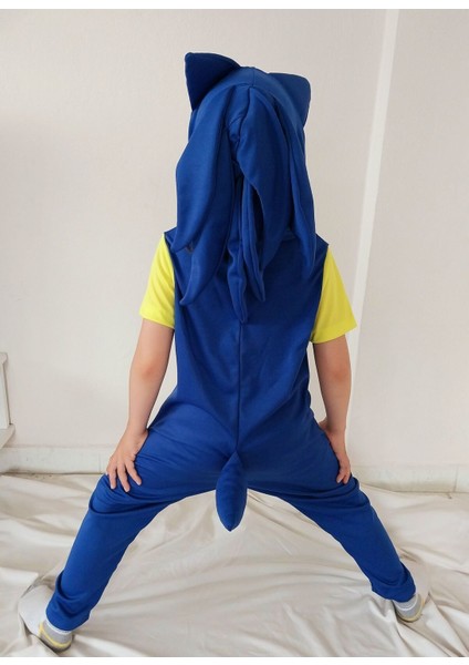 Mavi Renkli Sevimli Kirpi Sonic Temalı Kostüm, Eğlence Dolu Anlar Için Ideal fırsatları