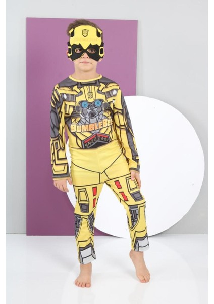 Renkli Çocuk Kostüm, Sevimli Arı Temalı Eğlence Kıyafeti