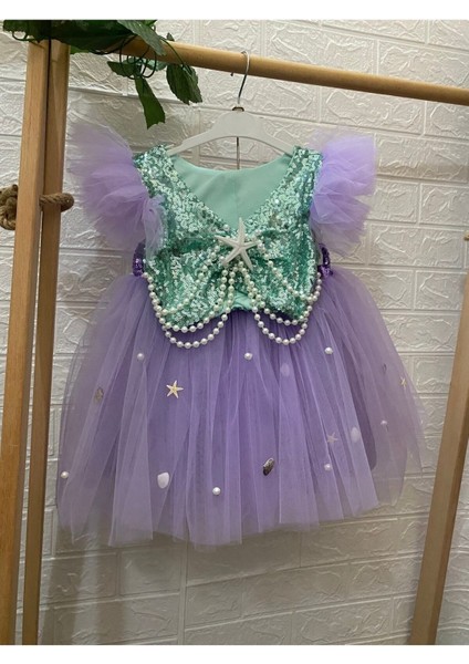 Mor Deniz Kızı Konsept Kostüm, Çocuklar Için Rüya Gibi Bir Seçenek fiyatları