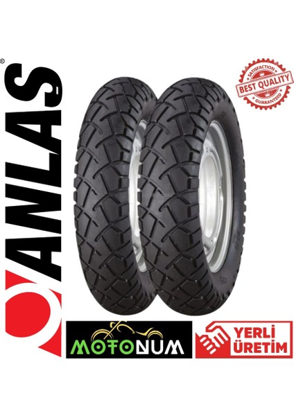 Kuba Bevely 125 Ön Arka Lastik Takım Anlas MB 80 2025 Üretim Yerli Üretim MN0019