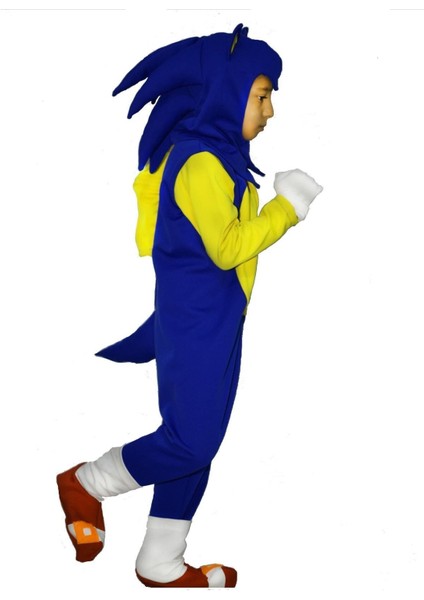 Mavi Renkli Sevimli Kirpi Kostümü, Çocuklar Için Eğlenceli ve Rahat Tasarım fırsatları