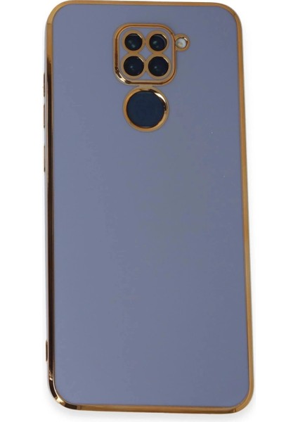 Xiaomi Redmi Note 9 Kılıf Volet Silikon - Mavi