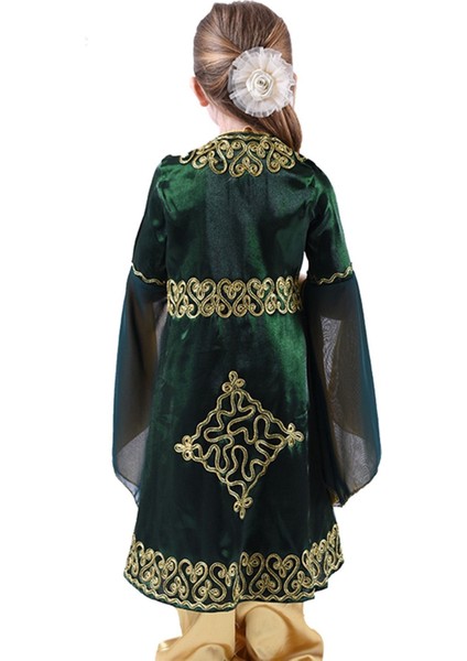 Yeşil Çocuk Kına Elbisesi, Şık ve Rahat Tasarım fiyatları