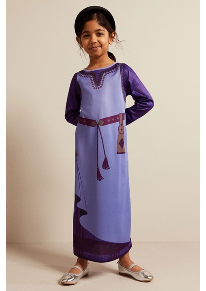 Mor Renkli Eğlenceli ve Şık Çocuk Kostümü, Rahat ve Kaliteli Tasarım.