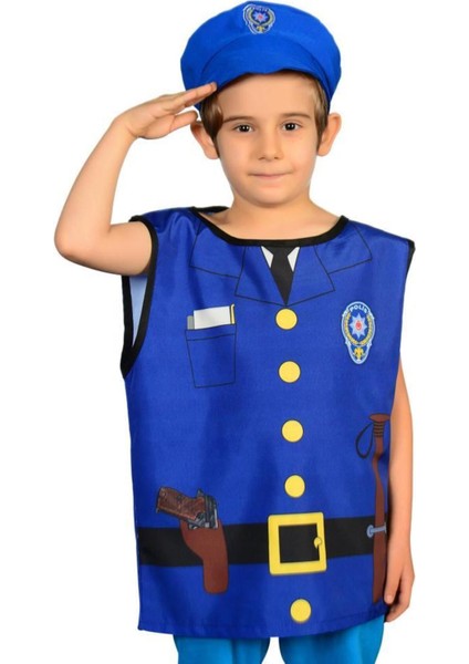 Renkli ve Eğlenceli Çocuk Polis Kıyafeti, Oyun ve Etkinlikler Için Ideal fiyatları